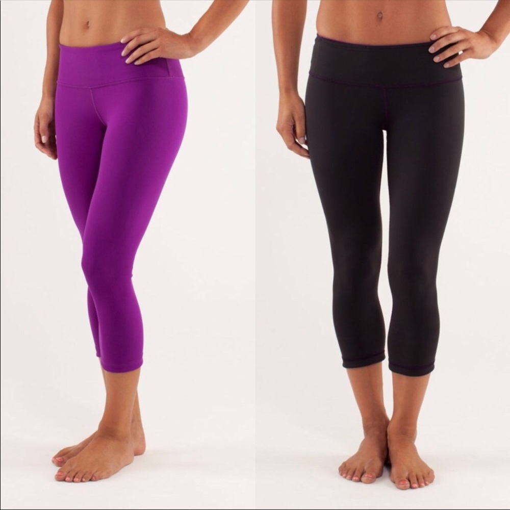 lululemon reversible crop pants